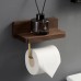 Solid wood brass paper towel holder toilet punch-free bathroom toilet creative kitchen roll paper holder toilet paper holder wooden Beech paper towel holder single roll