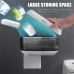 Paper Towel Dispenser Wall Mounted Paper Towel Holder Dispenser Bathroom Toilet Tissue Dispenser Home Kitchen Paper Extraction Dispenser