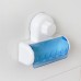 Toothbrush Rack Wall Mounted Toothbrush Holder Container with Cover Waterproof Dust-proof Suction Cup Electric Toothbrush Case Bathroom 5 Toothbrush Storage Organizer