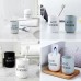 Toothbrush Holder Cup Toothpaste Holder Travel Container Electric Toothbrush Case Flosser Storage Organizer Mugs Towel Toothpaste Holder