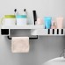 Bathroom Corner Shelf No Drilling Wall-mounted Storage Rack Holder Cabinets with Hooks 2 Tier Bathtub Bath Shower Caddy Basket Organizer Adhesive Kitchen Sink Storage Shelf