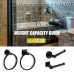 Paper Towel Holder Towel Ring Tissue Dispenser Bath Hand Towel Holder Wall Mount Stainless Steel Towel Rack Holder for Bathroom Kitchen