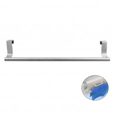 Towel Hanger Over Cabinet Cupboard Doors Towel Bar Bath Towel Clothes Hanger Towel Rack Holder for Bathroom Kitchen Towel Storage Shelf