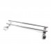 Expandable Double Towel Hanger Over Cabinet Cupboard Doors Stainless Steel Bath Towel Bar Towel Clothes Hanger Towel Rack Holder for Bathroom Kitchen Towel Storage Shelf