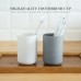 300mL Toothbrush Cup for Bathroom Toothpaste Toothbrush Holder Electric Toothbrush Case Makeup Brush Storage Organizer Countertop Organizer Stand Cup