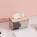 Paper Towel Dispenser Wood Tissue Box Cover Holder Countertops Bathroom Toilet Tissue Box Napkin Storage Box Home Kitchen Facial Tissue Box Cover for Bedroom Car Office