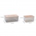 Paper Towel Dispenser Wood Tissue Box Cover Holder Countertops Bathroom Toilet Tissue Box Napkin Storage Box Home Kitchen Facial Tissue Box Cover for Bedroom Car Office