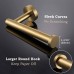 Bathroom Accessories Towel Rack Shelf Hardware Set Modern Stainless Steel Towel Robe Hook Toilet Paper Holder Towel Holder Brushed Golden