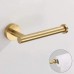 Bathroom Accessories Towel Rack Shelf Hardware Set Modern Stainless Steel Towel Robe Hook Toilet Paper Holder Towel Holder Brushed Golden