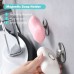 Wall-Mounted Magnetic Soap Holder Rustproof Stainless Steel Holder for Bathroom Kitchen Storage Room No Drilling required