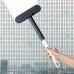 Cleaning Brush for Window,Sofa,Carpet with Wet and Dry Dual Purpose White