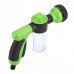 Multi-function Foam Water Sprayer 8 Patterns Portable Car Soap Washing Home Garden Watering Cleaning Tool