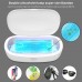 3-in-1 UV Disinfection Box QC3.0 Wireless Fast Charger Aromatherapy Portable UV Lamp Ultraviolet Sterilizer Cleaner for Face Cover Phone Jewelry Sock