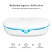 3-in-1 UV Disinfection Box QC3.0 Wireless Fast Charger Aromatherapy Portable UV Lamp Ultraviolet Sterilizer Cleaner for Face Cover Phone Jewelry Sock