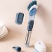 Soap Dispensing Brush Kitchen Brush with Stand 3 Brush Dish Brush with Soap Dispenser for Pot Pan Dishes Sink Bathroom Cleaning