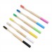 Bamboo Toothbrush Eco-Friendly Bamboo Handles Biodegradable Nylon Bristles For Natural Dental Care