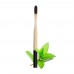 Bamboo Toothbrush Eco-Friendly Bamboo Handles Biodegradable Nylon Bristles For Natural Dental Care