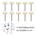 10Pcs/lot Dental Polishing Wheel Wool Polishing Polisher Brushes  for Rotary Tools Jewelry Buffing 2.35mm