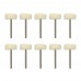 10Pcs/lot Dental Polishing Wheel Wool Polishing Polisher Brushes  for Rotary Tools Jewelry Buffing 2.35mm