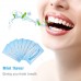 50pcs Teeth Wipes Oral Brush Ups Disposable Dental Deep Cleansing Finger Tooth Wipes Fresh Breath Mint Flavor Teeth Whitening Strips Oral Care