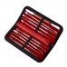 Stainless Steel Wax Carvers Set Double Ended Wax Carver with Storage Case 10pcs Dental Waxing Tool Kit