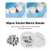 50pcs Dental Sectional Contoured Matrices Matrix Bands Metal Dental Sectional Matrix System Orthodontic Supplies