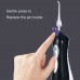 Oral Irrigator USB Rechargeable Water Flosser Portable Dental 220ML Water Tank Waterproof Teeth Cleaner