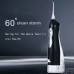 Oral Irrigator USB Rechargeable Water Flosser Portable Dental 220ML Water Tank Waterproof Teeth Cleaner