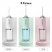 Water Flosser Oral Irrigator Multiple Modes Detachable Water Tank for Teeth Cleaning IPX7 Waterproof USB Rechargeable Electric Water Flossing Device