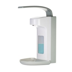 500ml Elbow-press Soap Dispenser Single Bottle Manual Shampoo Box Rest Room Hand Sanitizers Hand Washing Liquid Dispenser Washroom Shampoo Shower Gel Machine Toilet Liquid Soap Dispenser Wall-mounted Soap Dispenser & Holder